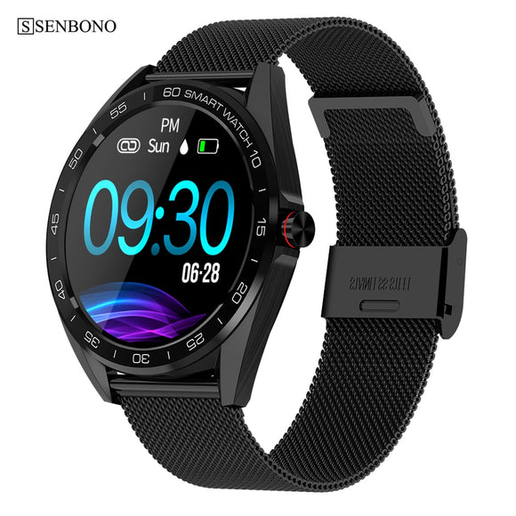 SENBONO K7 IP68  Waterproof Smart watch Heart Rate Blood Pressure Sleep Monitor Men Sports Smartwatch Fashion Fitness Tracker