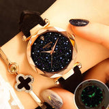 Women Bracelet Watch 2019 Casual Fashion Quartz Ladies Wrist Watch Starry Sky Magnetic Stardust Watches Female Clock reloj mujer