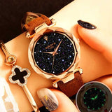 Women Bracelet Watch 2019 Casual Fashion Quartz Ladies Wrist Watch Starry Sky Magnetic Stardust Watches Female Clock reloj mujer