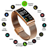 Men Women Fitness Tracker X3 Smart Watch Bracelet IP68 SmartBand Heart Rate Blood Pressure Fashion Sport Smartwatch IOS  Android