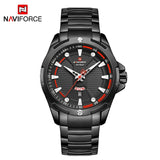 NAVIFORCE Military Fashion Gold Watch Men Luxury Quartz Wristwatch Sport Casual Clock Wateproof Watches Relogio Masculino 2019