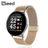 ESEED W8 women Smart watch IP67 watherproof heart rate Weather Forecast smartwatch for samsung huawei watch PK Active Gear watch