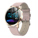 SCOMAS New Fashion Smart Watch With Exclusive Female Function 1.22"IPS Tempered Glass Heart Rate Monitor BRIM Women Smartwatch