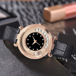 Vansvar Brand Leather Hot Sale strap Style Quartz Women Watch Top Brand Watches Fashion Casual Fashion Wrist Watch Relojes 533