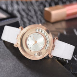 Vansvar Brand Leather Hot Sale strap Style Quartz Women Watch Top Brand Watches Fashion Casual Fashion Wrist Watch Relojes 533