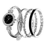 4 PCS Set Ginave Watch Women Rose