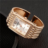 Women Rose Gold Bangle Bracelet Watch 2019 New Luxury Ladies Rectangle Dress Quartz Watches Clock bayan kol saati