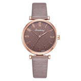 Minimalist Leather Watches For Women Simple Black Casual Dress Quartz Clock Ladies Wrist Watch 2019 Gift Reloj Mujer