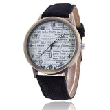 Hot 2019 New Fashion Watches Women Men Watch Leather Gazette Quartz Wristwatch Female Male Clocks Relogio Feminino Drop Shipping