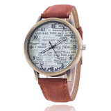 Hot 2019 New Fashion Watches Women Men Watch Leather Gazette Quartz Wristwatch Female Male Clocks Relogio Feminino Drop Shipping